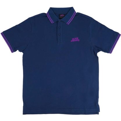 BLACK SABBATH Wavy Logo (Import) Polo Shirt
