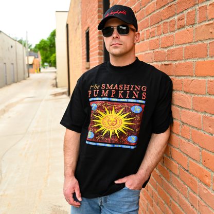 SMASHING PUMPKINS Sun Box Oversized Boxy Tee Vintage T-shirt - Image 3