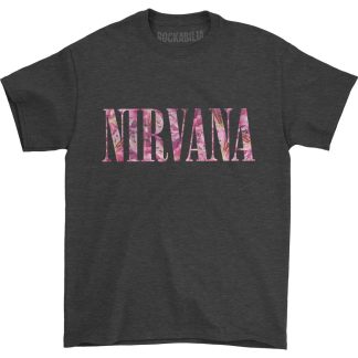 NIRVANA Floral Logo T-shirt