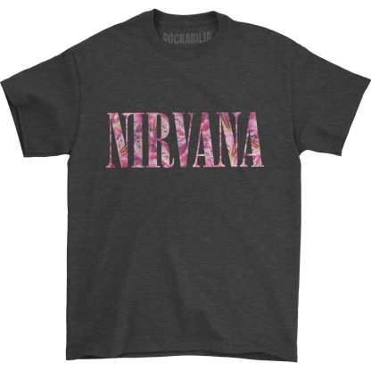 NIRVANA Floral Logo T-shirt