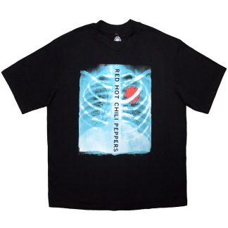 RED HOT CHILI PEPPERS X-Ray Oversized Boxy Tee Vintage T-shirt