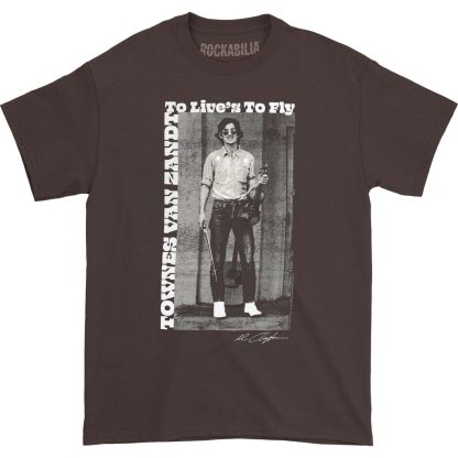 TOWNES VAN ZANDT To Live's To Fly T-shirt