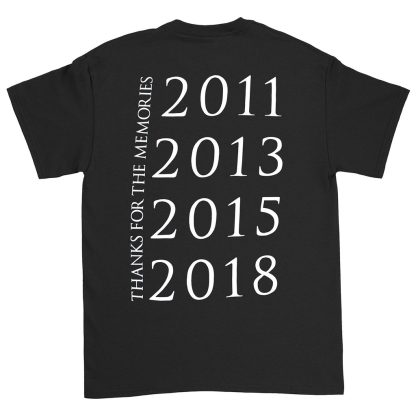 BLACK VEIL BRIDES Thanks For The Memories 2011 2013 2015 2018 T-shirt - Image 2