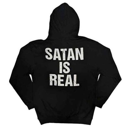 KREATOR Satan Is Real Hooded Sweatshirt - Image 2