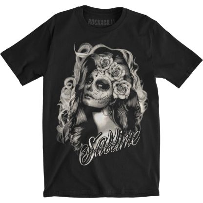 SUBLIME Sugar Skull Princess Mens T Slim Fit T-shirt