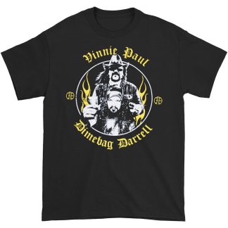 DIMEBAG DARRELL Abbott Bros. Vinnie Paul and  CFH T-shirt