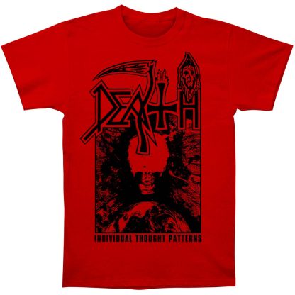 DEATH Individual Thought Patterns (Red) T-shirt