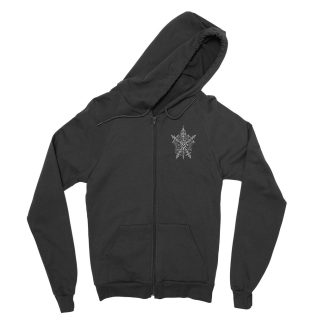 HELLHAMMER Apocalyptic Raids Zippered Hooded Sweatshirt
