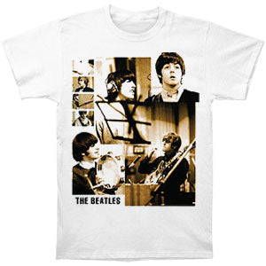 BEATLES Sepia Photo T-shirt