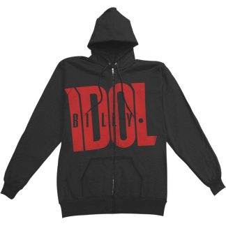 BILLY IDOL Idolize Yourself A.A. Zippered Hooded Sweatshirt