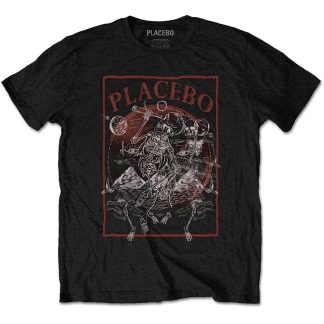 PLACEBO Astro Skeletons Slim Fit T-shirt