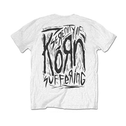 KORN Scratched Type (Back Print) Slim Fit T-shirt - Image 2