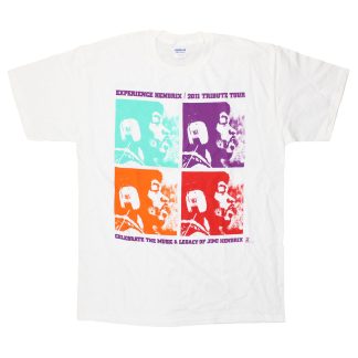 JIMI HENDRIX 2011 Tribute Tour Tee T-shirt