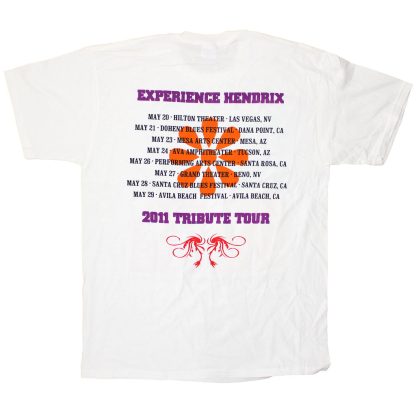 JIMI HENDRIX 2011 Tribute Tour Tee T-shirt - Image 2