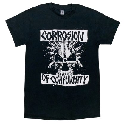 CORROSION OF CONFORMITY Classic Distressed Logo/Beware of God T-shirt