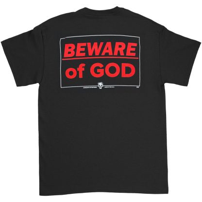 CORROSION OF CONFORMITY Classic Distressed Logo/Beware of God T-shirt - Image 2