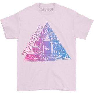 PINK FLOYD Pyramid Blue & Pink T-shirt