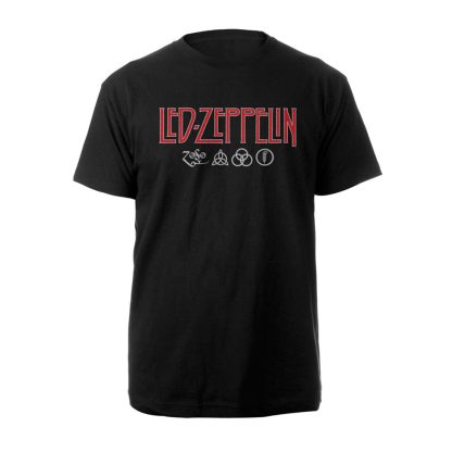 LED ZEPPELIN Logo & Symbols T-shirt