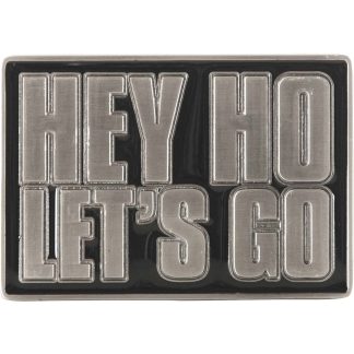 RAMONES Hey Ho Lets Go Belt Buckle