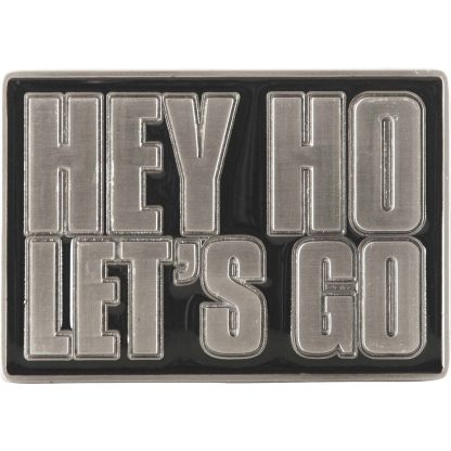 RAMONES Hey Ho Lets Go Belt Buckle
