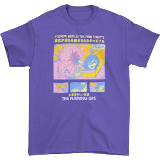 FLAMING LIPS Yoshimi Purple T-shirt