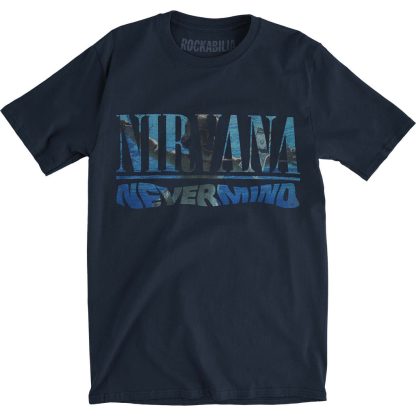 NIRVANA Nevermind Album Play List Slim Fit T-shirt