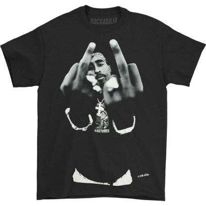 TUPAC Middle Fingers Tee T-shirt