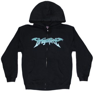 DRAGONFORCE Planet Zippered Hooded Sweatshirt