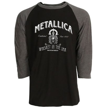 METALLICA Whiskey In The Jar Baseball Jersey