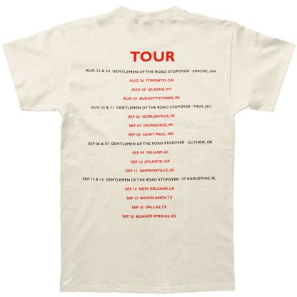 MUMFORD & SONS Full English 2013 Tour Slim Fit T-shirt - Image 2