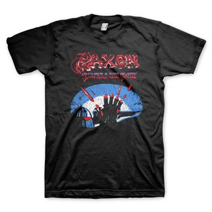 SAXON Power & Glory Vintage T-shirt