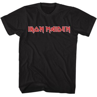 IRON MAIDEN  2 Color Logo T-shirt