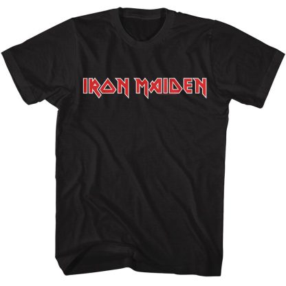 IRON MAIDEN  2 Color Logo T-shirt