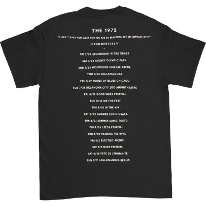 1975 Black Box 2016 Summer Tour T-shirt - Image 2
