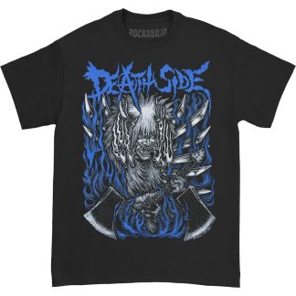 DEATH SIDE Blue Flame T-shirt
