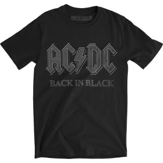 AC/DC Back In Black Slim Fit T-shirt