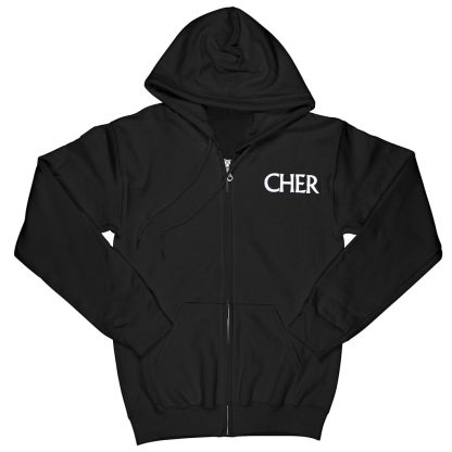 CHER Classic  Residency At Park Theater Zippered Hooded Sweatshirt
