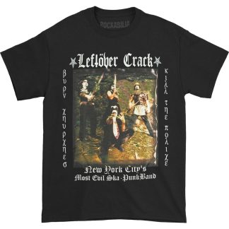 LEFTOVER CRACK Black Metal T-shirt