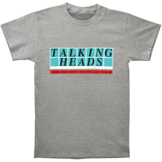 TALKING HEADS More Songs Logo Vintage T-shirt
