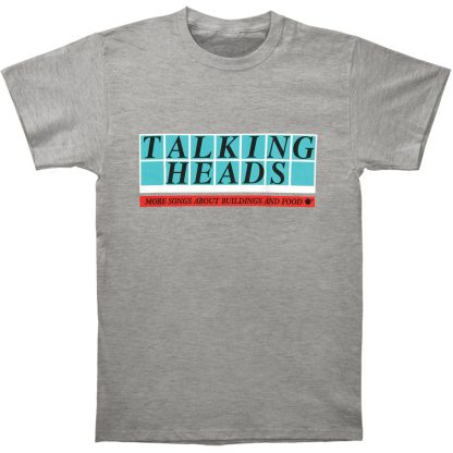 TALKING HEADS More Songs Logo Vintage T-shirt