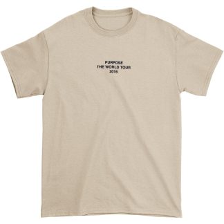 JUSTIN BIEBER Purpose The World Tour 2016 Bieber 6 T-shirt