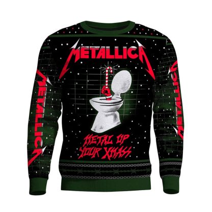 METALLICA Christmas 2023 Metal Up Your Xmass Sweatshirt
