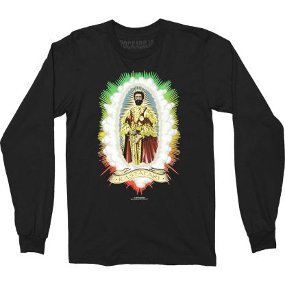 HAILE SELASSIE Rastafari Oval Long Sleeve