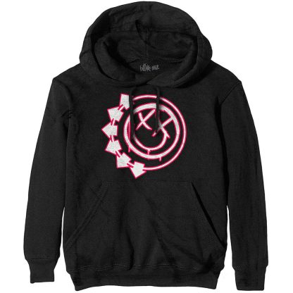 BLINK 182 Six Arrow Smile Face Hooded Sweatshirt