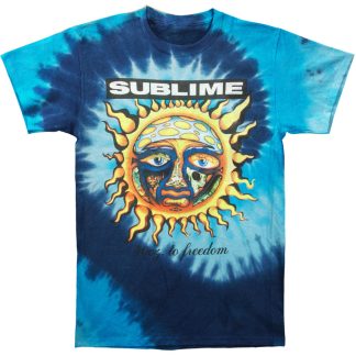 SUBLIME 40 Oz To Freedom Blue Tie Dye Tie Dye T-shirt