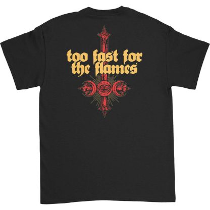 BEWITCHER Flames Tee T-shirt - Image 2