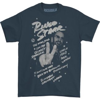 RINGO STARR  Song Titles T-shirt