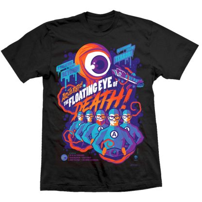 AQUABATS The ! In The Floating Eye Of Death! by Tom Whalen T-shirt