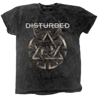 DISTURBED Riveted (Dip-Dye, Mineral Wash) Tie Dye T-shirt