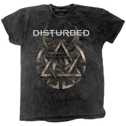 DISTURBED Riveted (Dip-Dye, Mineral Wash) Tie Dye T-shirt